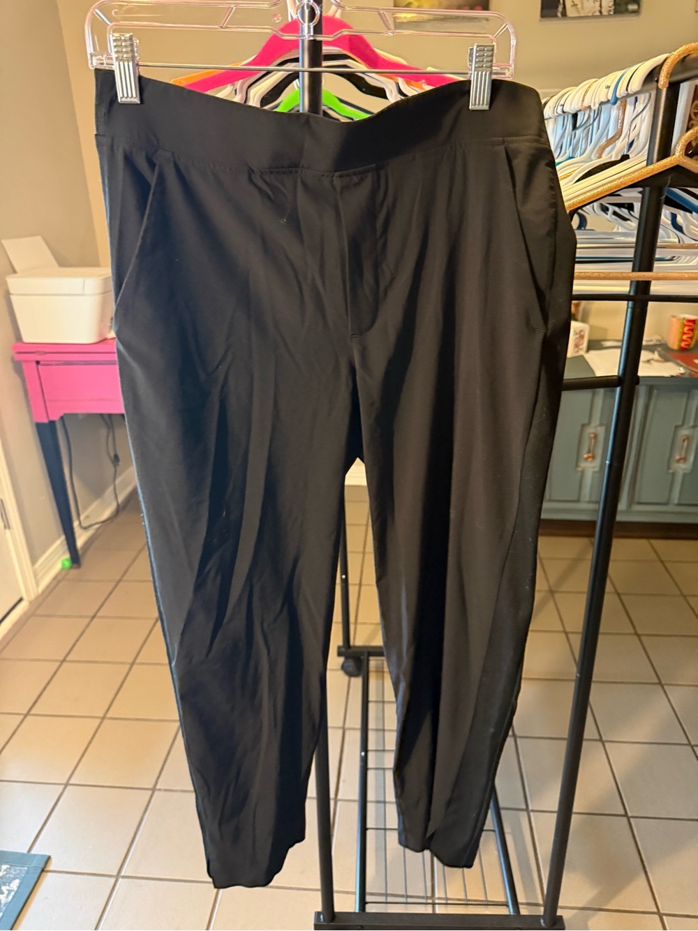 Athleta Black Track Joggers